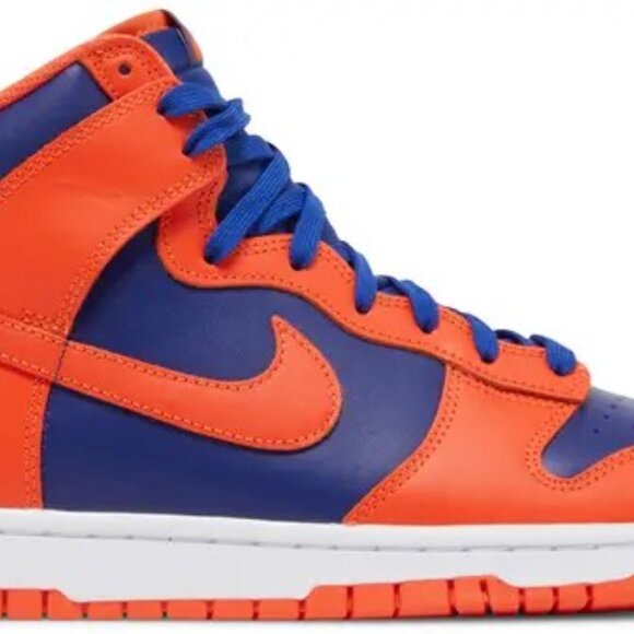 🔥 DS Custom Nike Dunk High “Knicks” – 1-of-1 Build | Premium Materials | SZ 11 - Picture 6 of 6